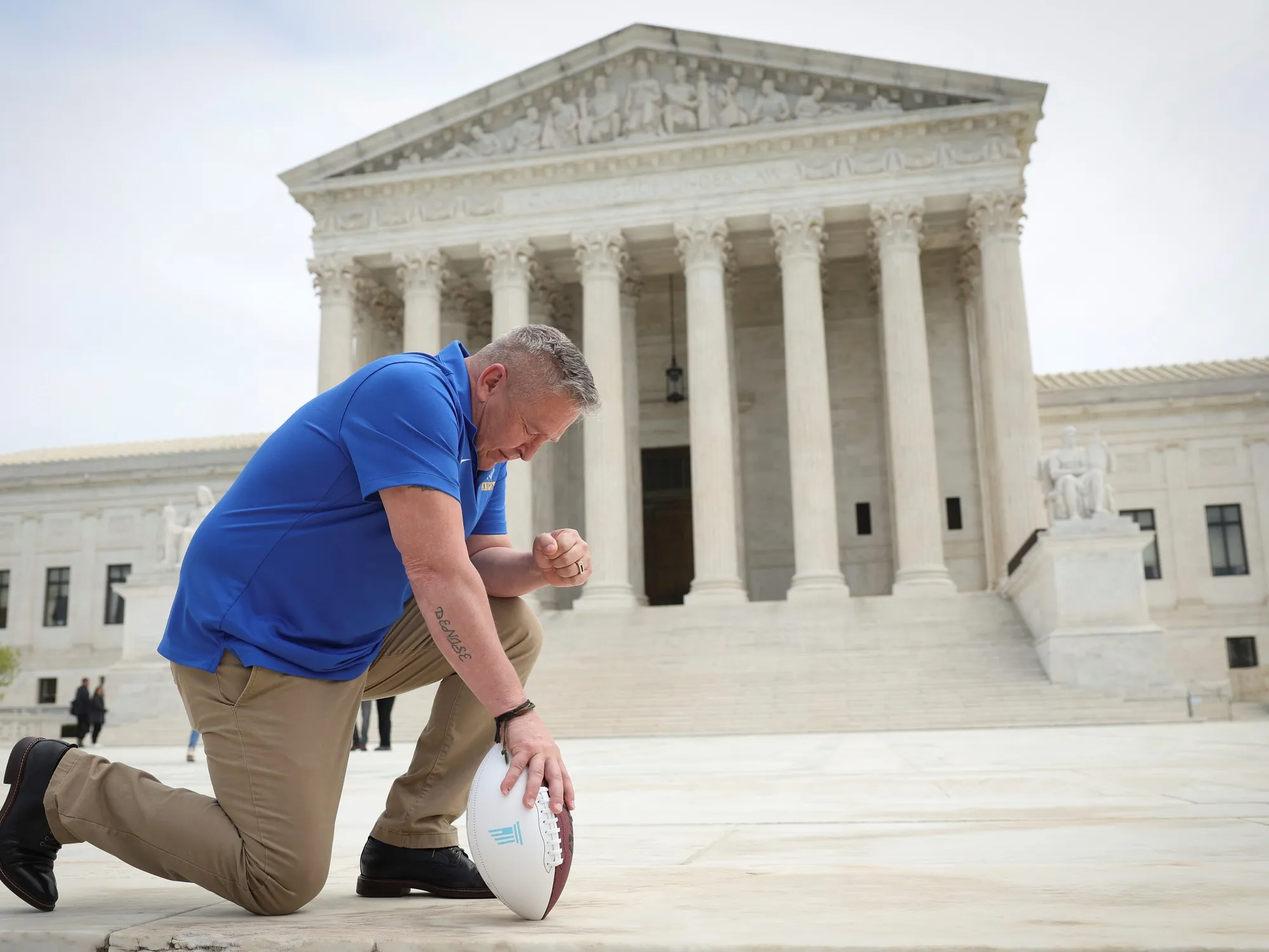 Coach Joseph&nbsp;Kennedy takes his case to the Supreme Court.&nbsp;