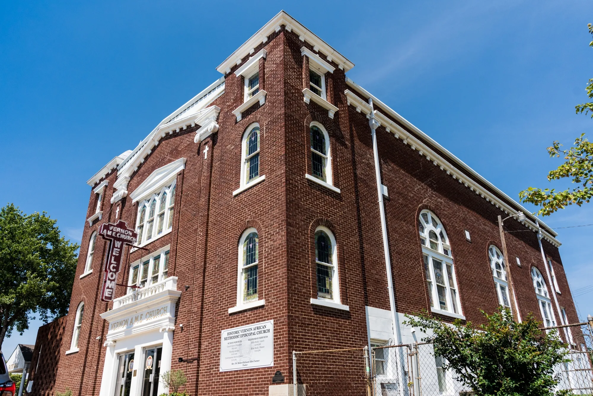 The historic Vernon AME Church in the Greenwood District of Tulsa, Oklahoma, is one of the recipients of restoration&nbsp;funds&nbsp;from the African American Cultural Heritage Action Fund.
