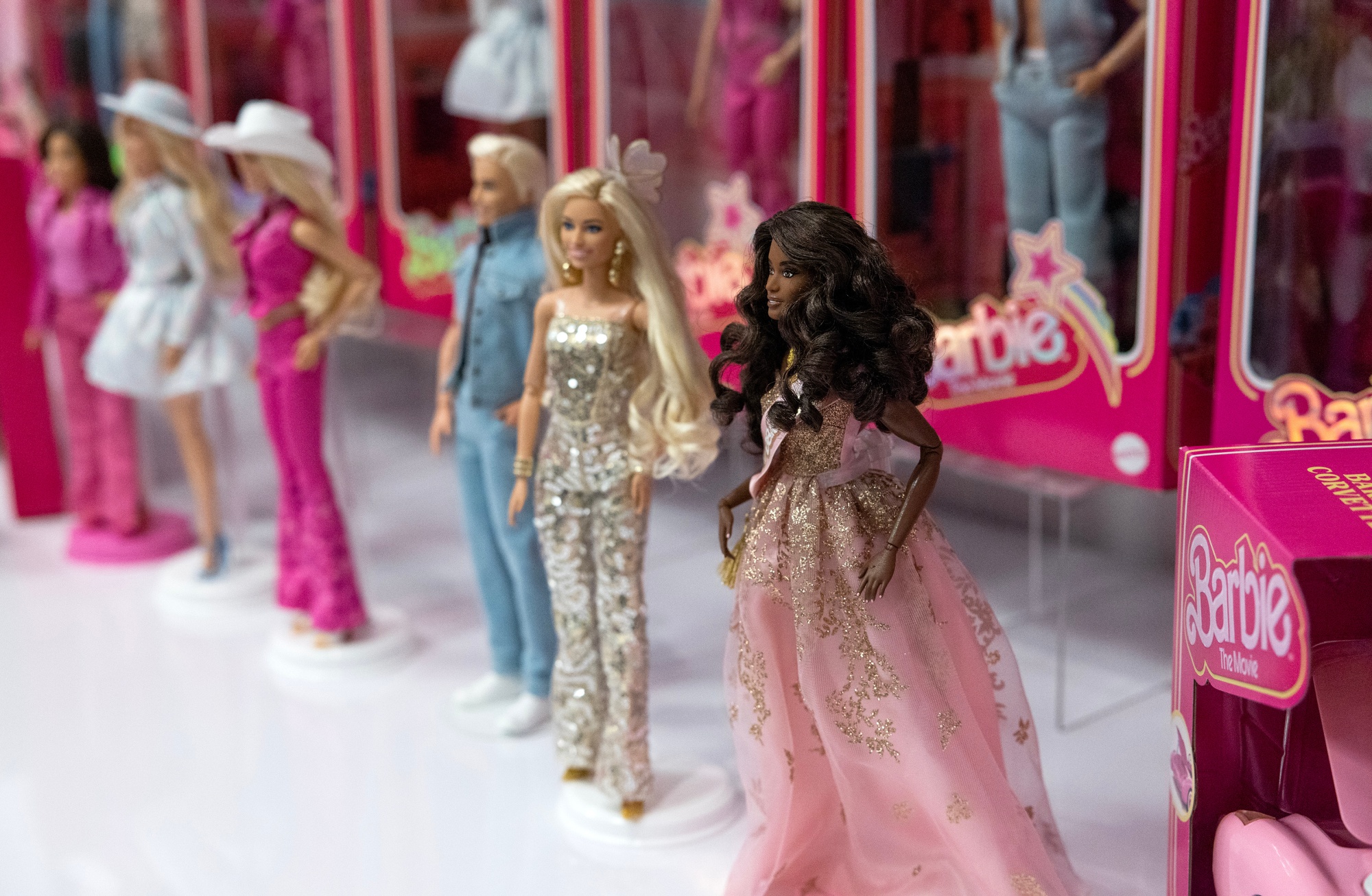 Mattel new best sale barbie line