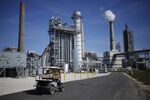 The Petra Nova Carbon Capture Project at the NRG Energy WA Parish generating station in Thompsons, Texas in 2017.
