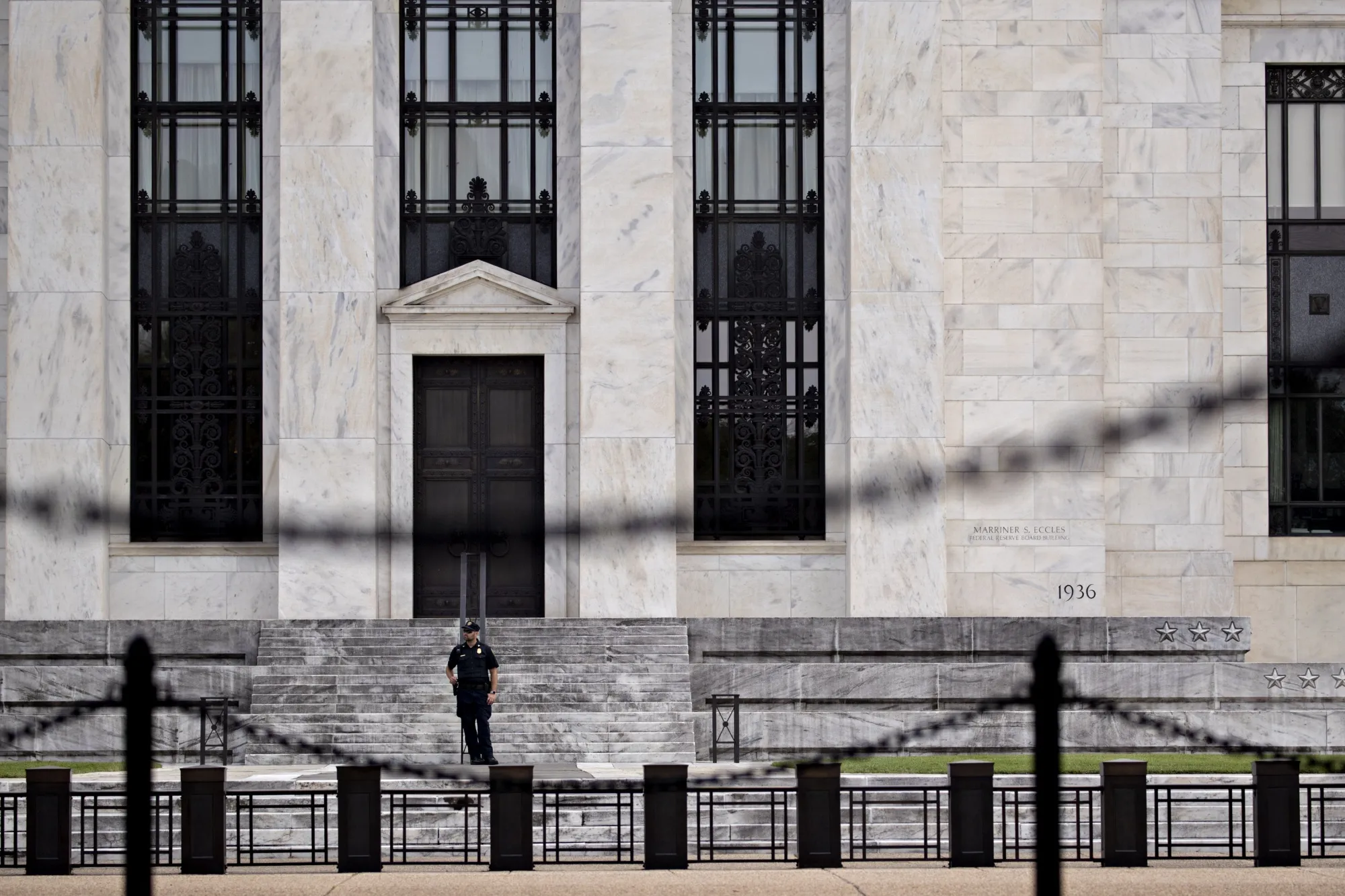 The Marriner S. Eccles Federal Reserve building in Washington, D.C., U.S..