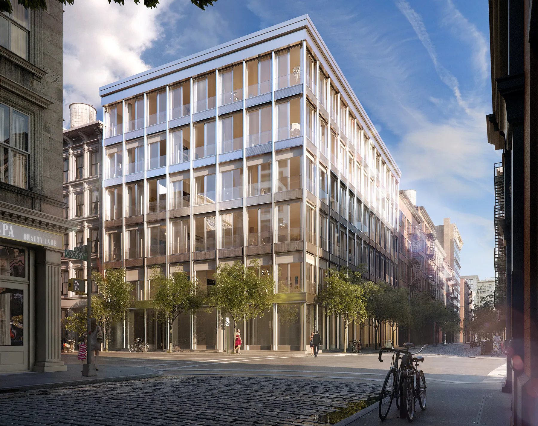 A rendering of 42 Crosby St.