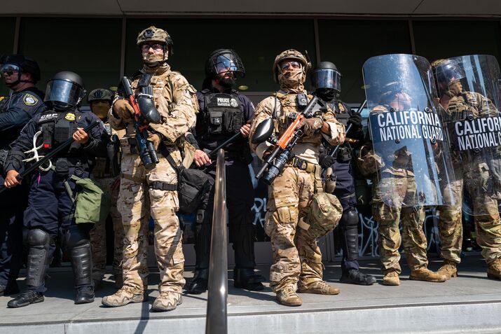 Protests Erupt In L.A. County Sparked By Federal Immigration Raids