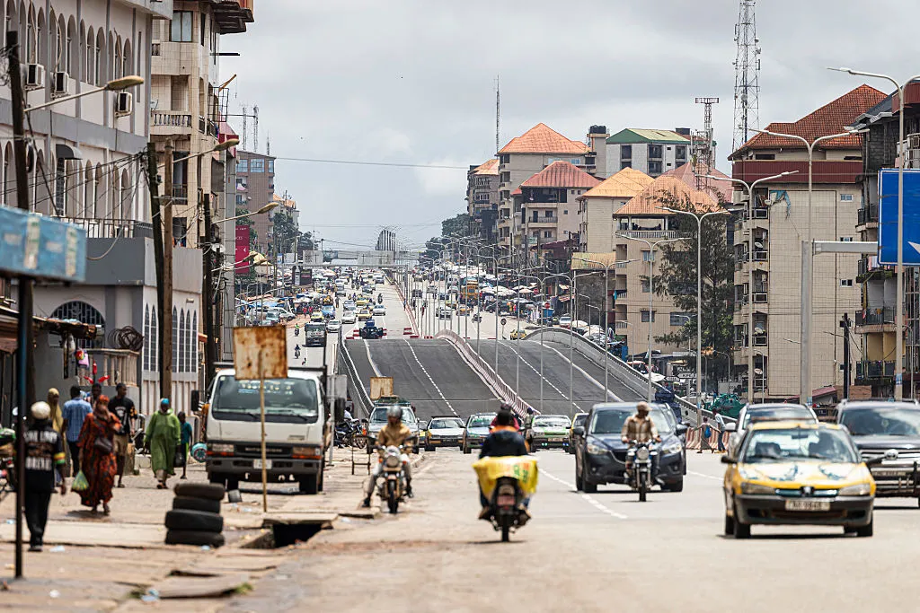 Downtown Conakry,&nbsp;Guinea.