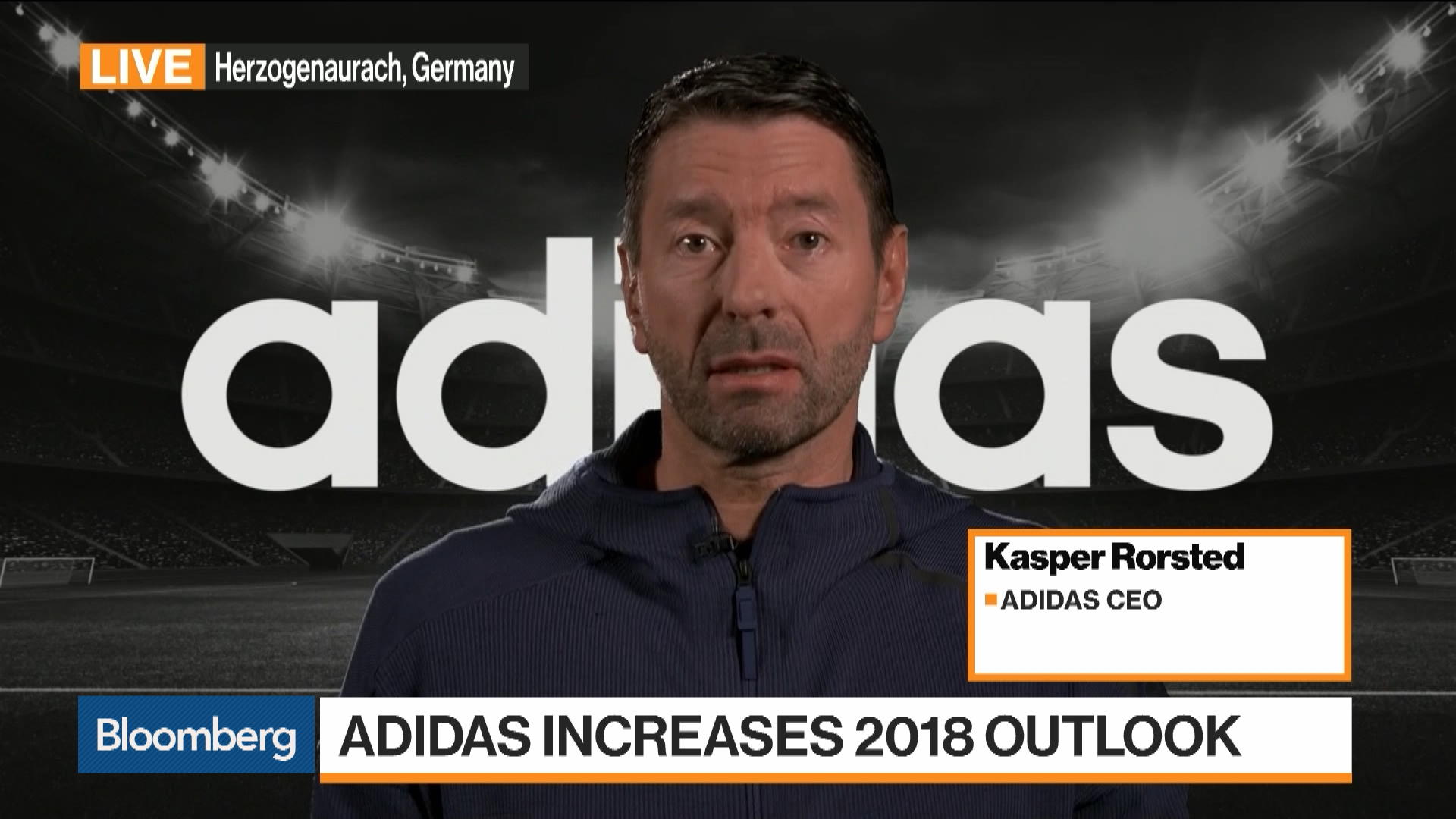 Adidas china hotsell bloomberg live