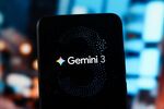 CANADA - 2025/11/22: In this photo illustration, the Google Gemini 3 logo is seen displayed on a smartphone screen. (Photo Illustration by Thomas Fuller/SOPA Images/LightRocket via Getty Images)