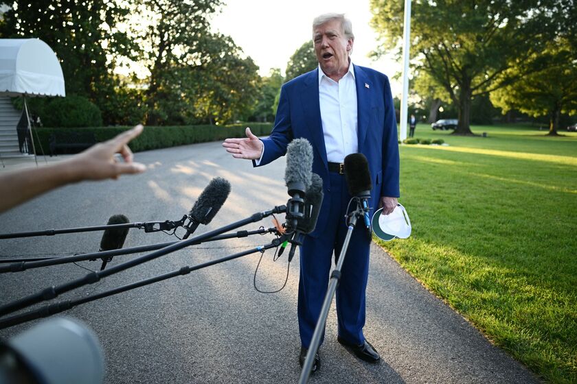 US-POLITICS-NATO-SUMMIT-TRUMP-DEPART