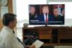 Bolsonaro watches Trump's speech