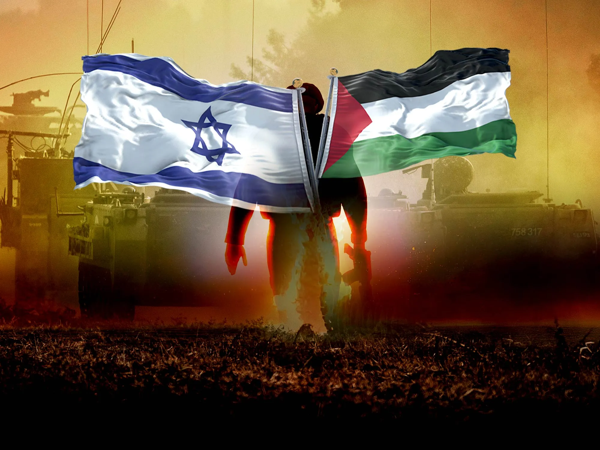 Cómo Israel y palestinos pasaron del proceso de paz a la guerra - Bloomberg