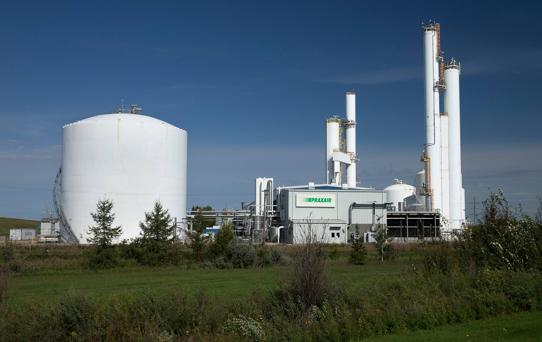 Praxair, producer of industrial gases, plant in Fort Saskatchewan, Alberta on Aug. 30, 2016.

