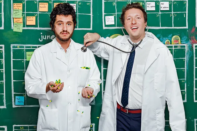 Nathan Frank and Richard Fine, co-founders of Help Remedies