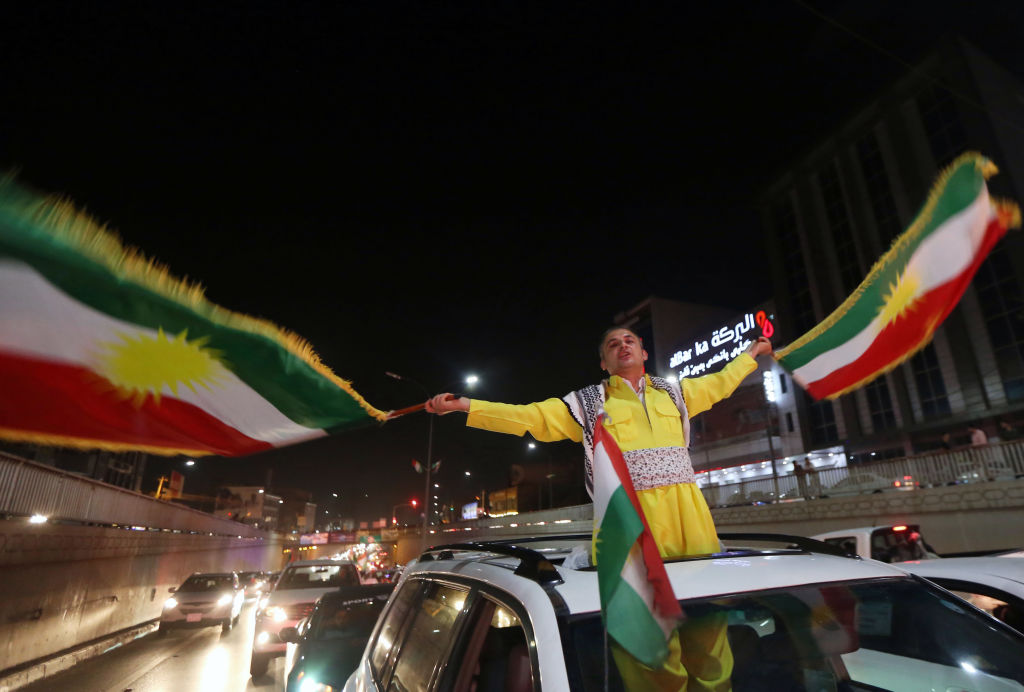 Iraq's Kurds are waving flags, not waging war. No need to escalate.
