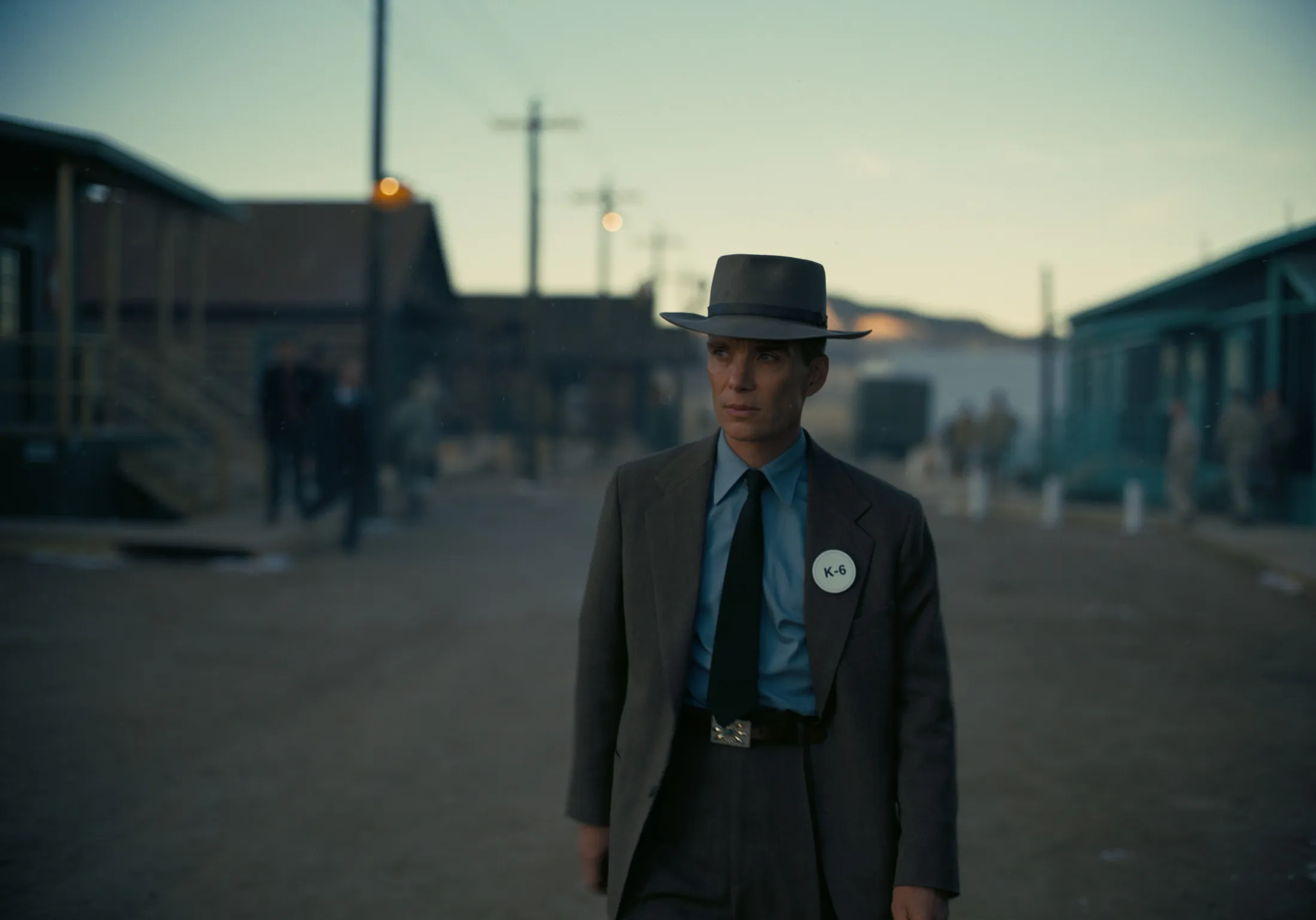 Cillian Murphy as J. Robert Oppenheimer.