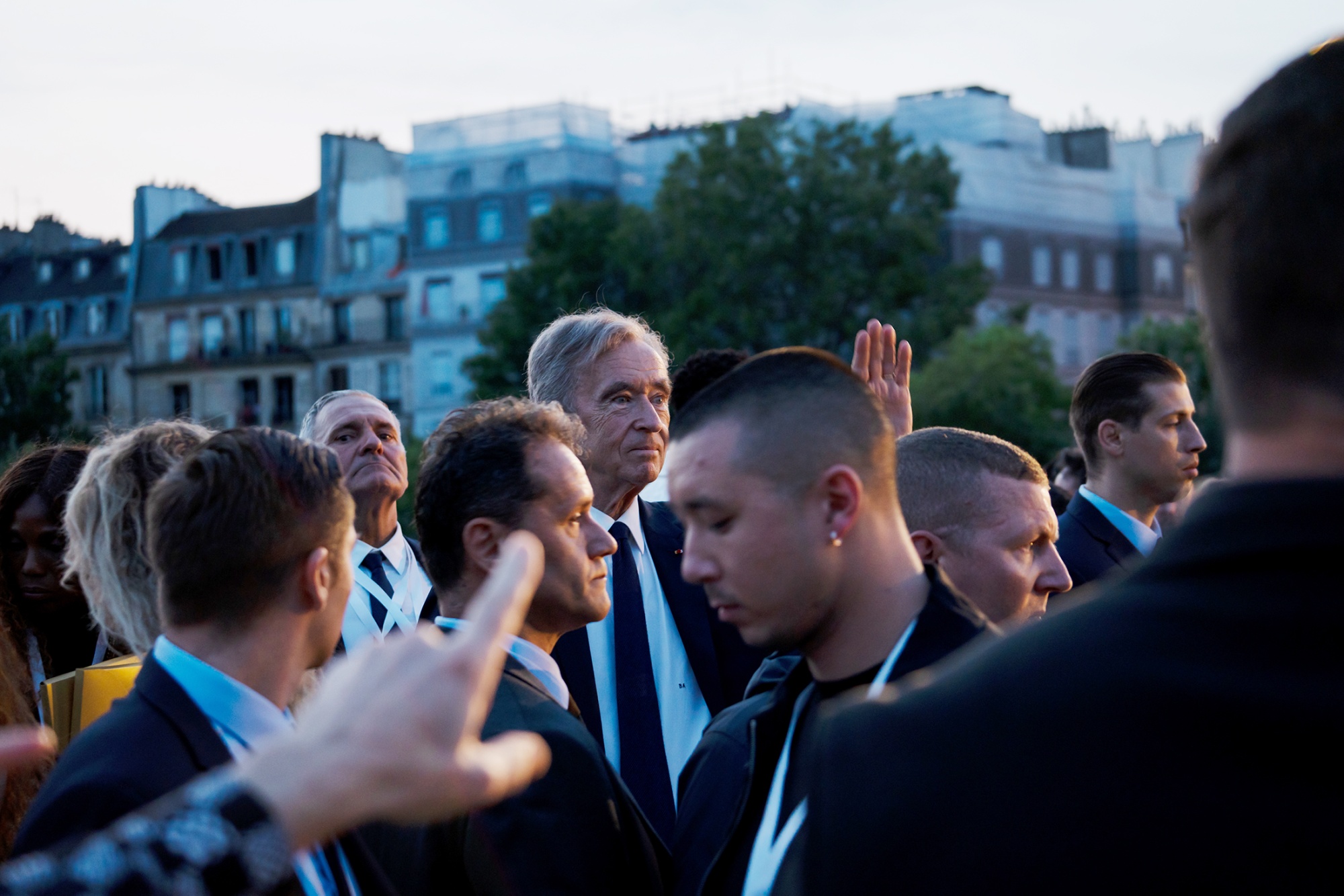 Pharrell unveils his vision for Louis Vuitton on Paris' oldest bridge