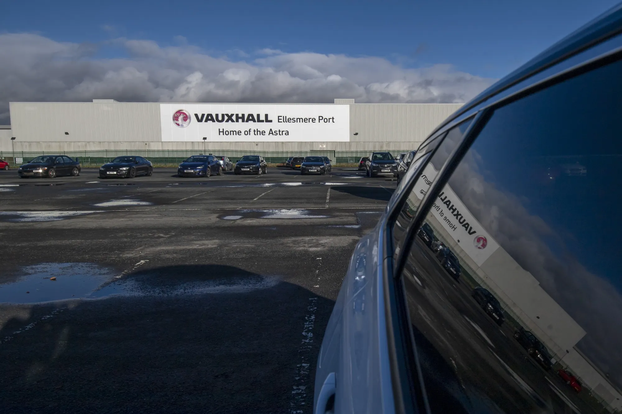 The Vauxhall plant in Ellesmere Port, U.K.