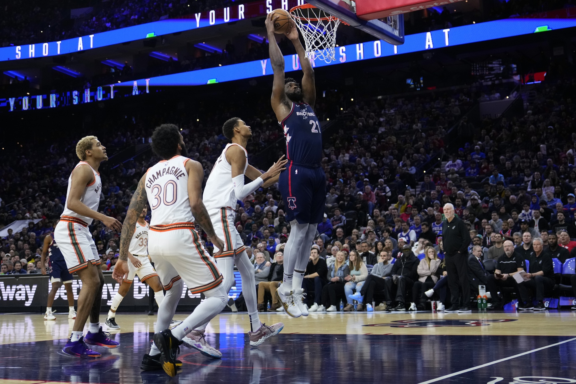 Joel Embiid sets franchise record with 70 points in 76ers' win