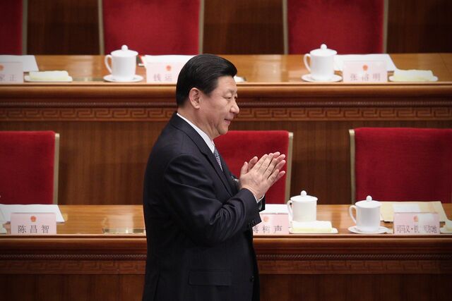 Xi Jinping during the National People's Congress in March 2012.