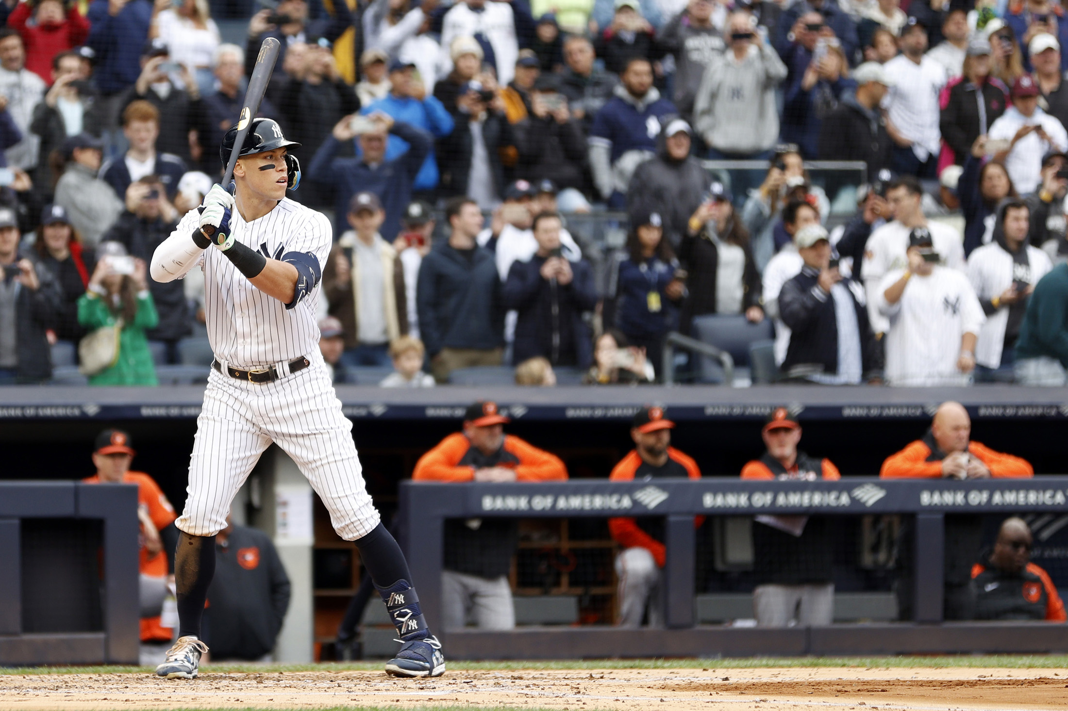 Aaron Judge stays at 61 homers on 61st anniversary of Maris' 61st