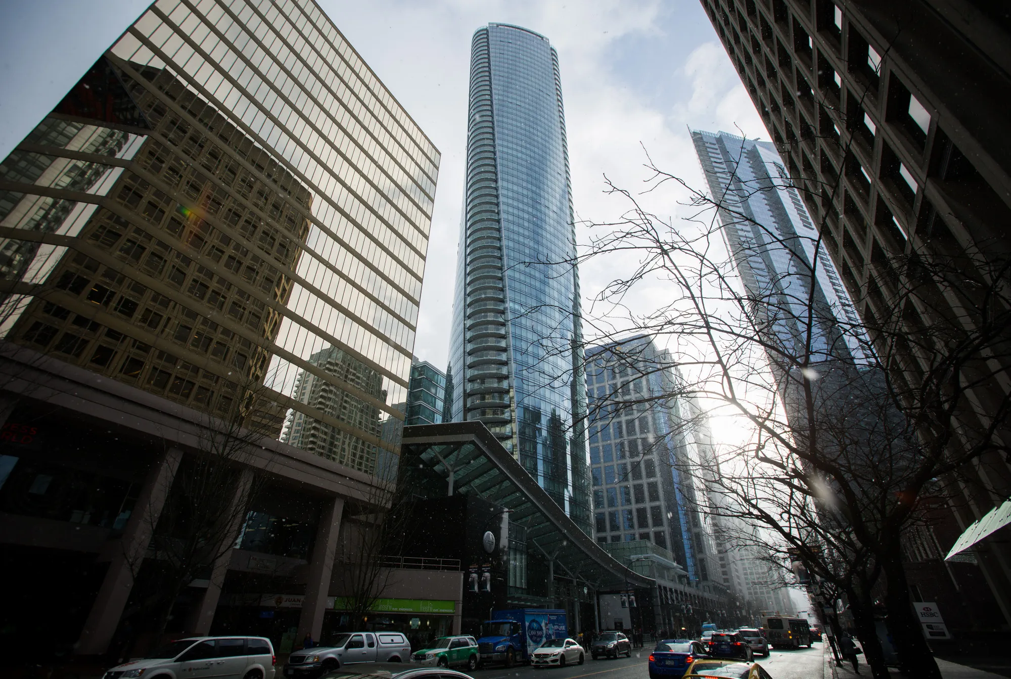 The Trump International Hotel & Tower in Vancouver in February 2017.