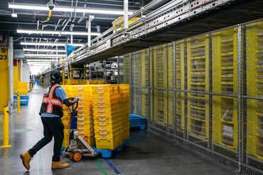 Amazon Hosts Media Tour Of ATL2 Fulfillment Center
