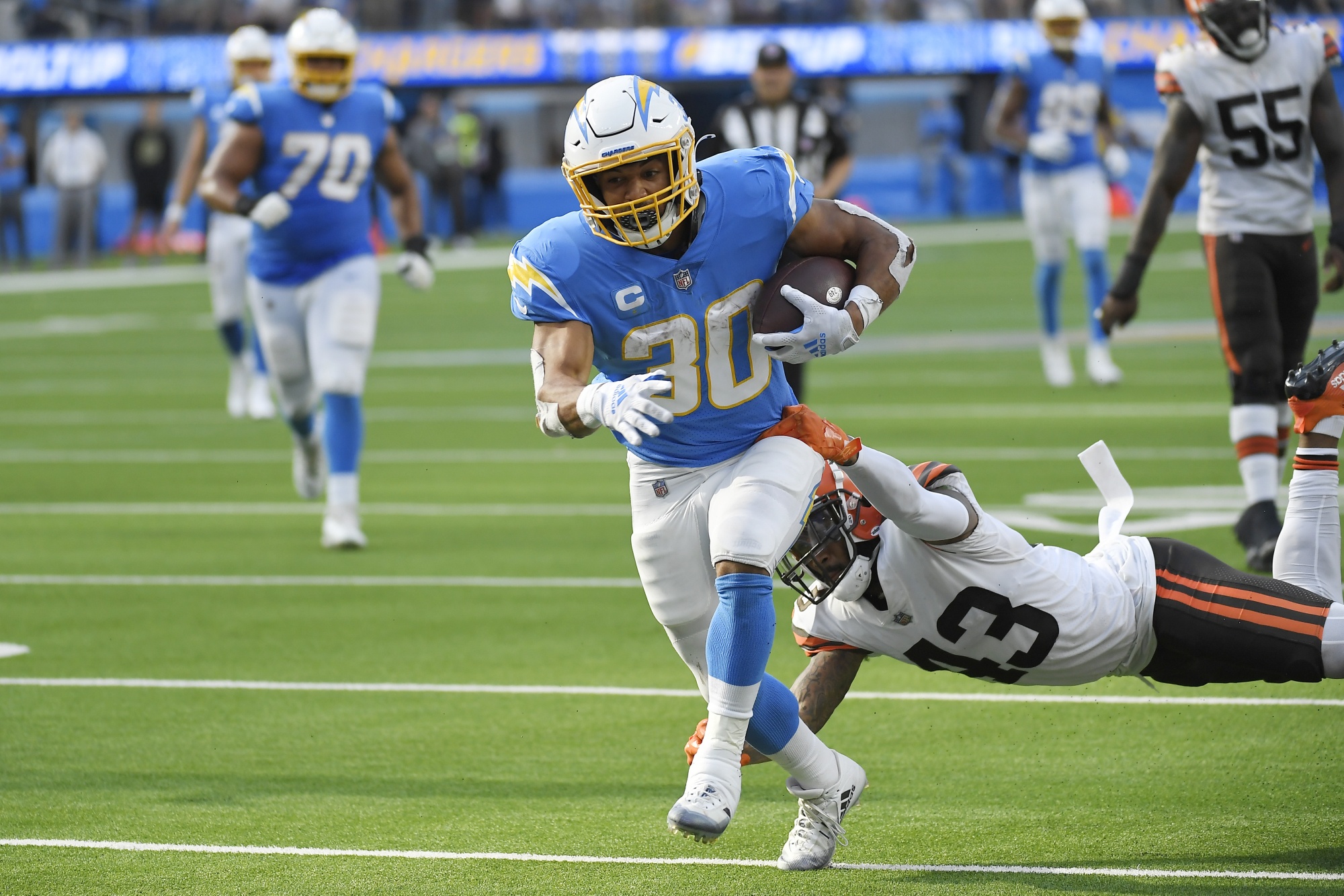 Chargers RB Austin Ekeler eager to build on first career touchdown