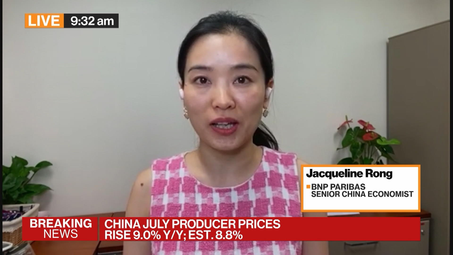 Watch BNP Paribas' Rong on China CPI and PPI - Bloomberg