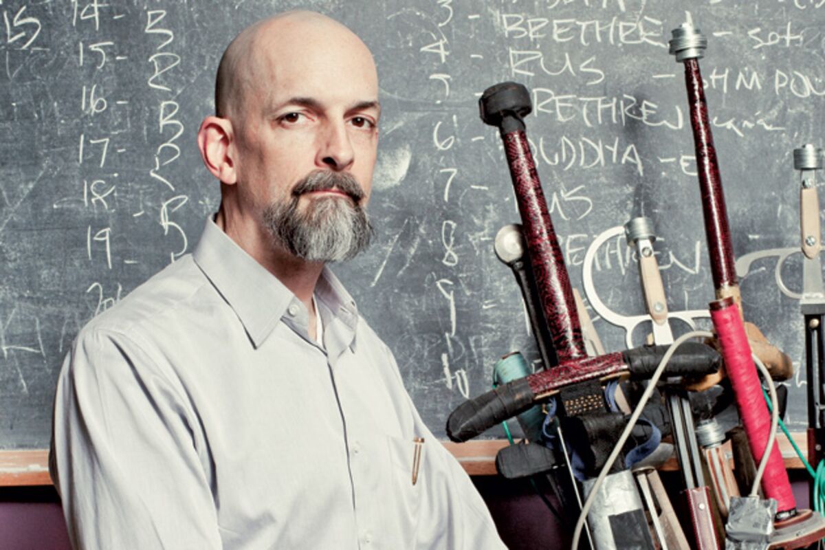 A Sword Fighting Lesson With Neal Stephenson Bloomberg