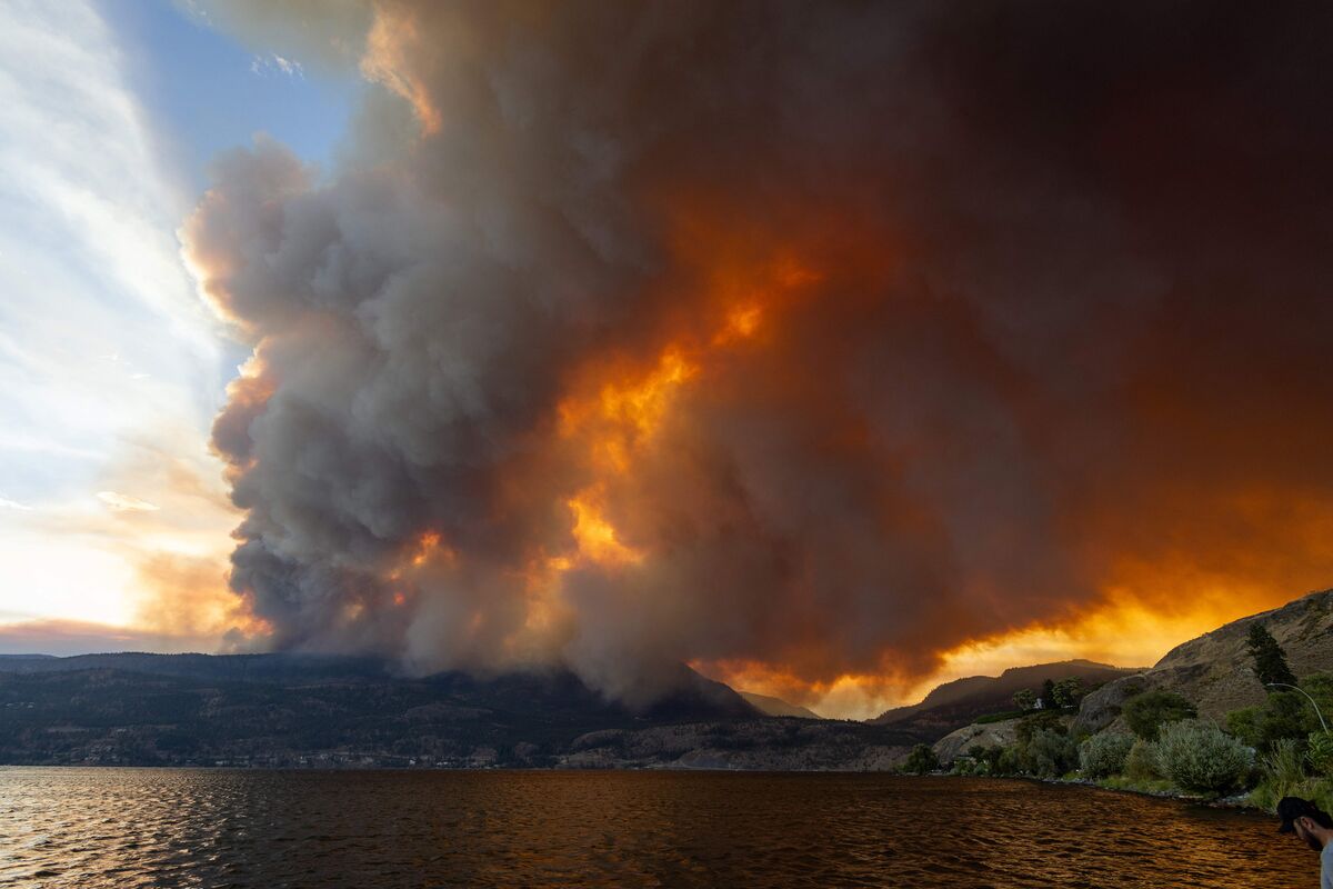 Canadian City of Kelowna Declares Fire Emergency Bloomberg