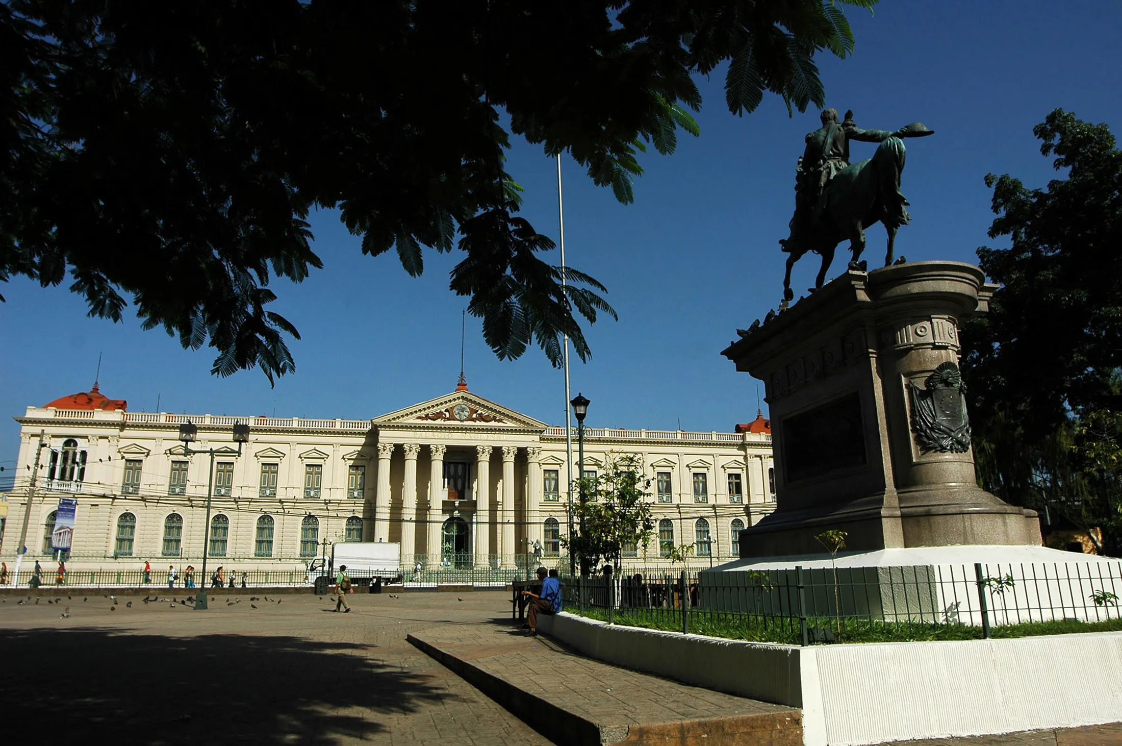 The Presidential Palace in San Salvador, El Salvador, on July 27, 2008.
