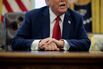 President Trump Announces Aviation Safety Executive Orders In The Oval Office Of White House
