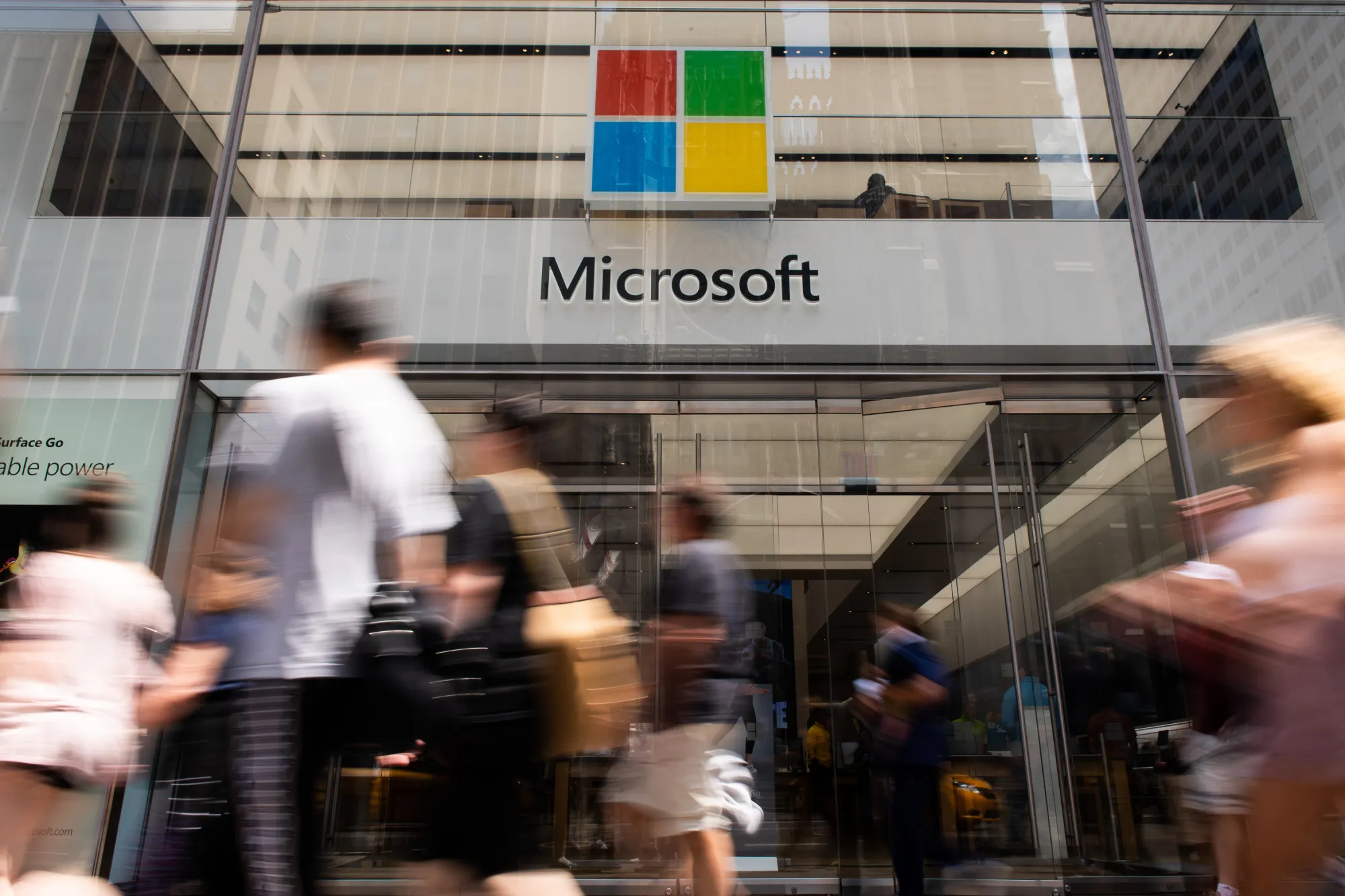 A Microsoft Corp. Store Ahead Of Earnings Figures