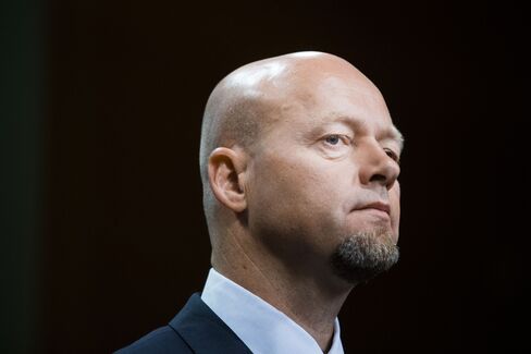 Norges Bank Investment Management Chief Executive Officer Yngve Slyngstad News Conference