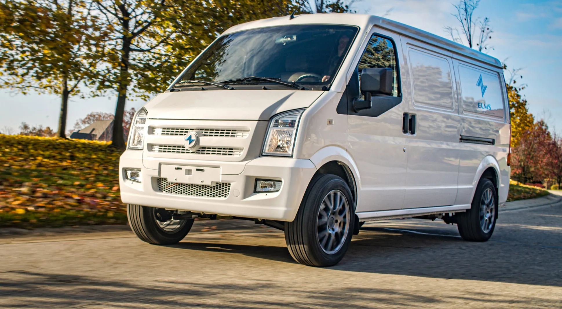The ELM Urban Delivery electric van.
