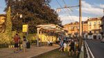 After a streetcar line closed, Turin transformed it into a temporary linear park.&nbsp;