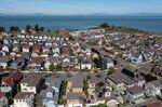 Homes in Hercules, California.