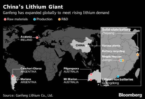 China Lithium King Tanks in Hong Kong Debut Amid Stocks Rout