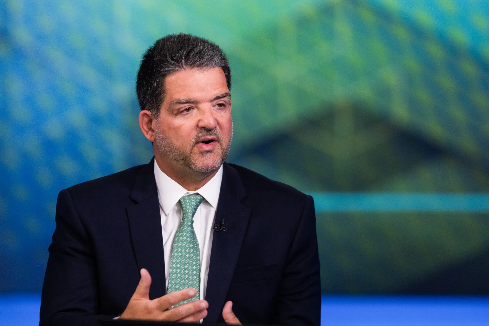 Marcelo Bacci, diretor-financeiro da Vale, em entrevista à Bloomberg Television interview em Londres, na quarta