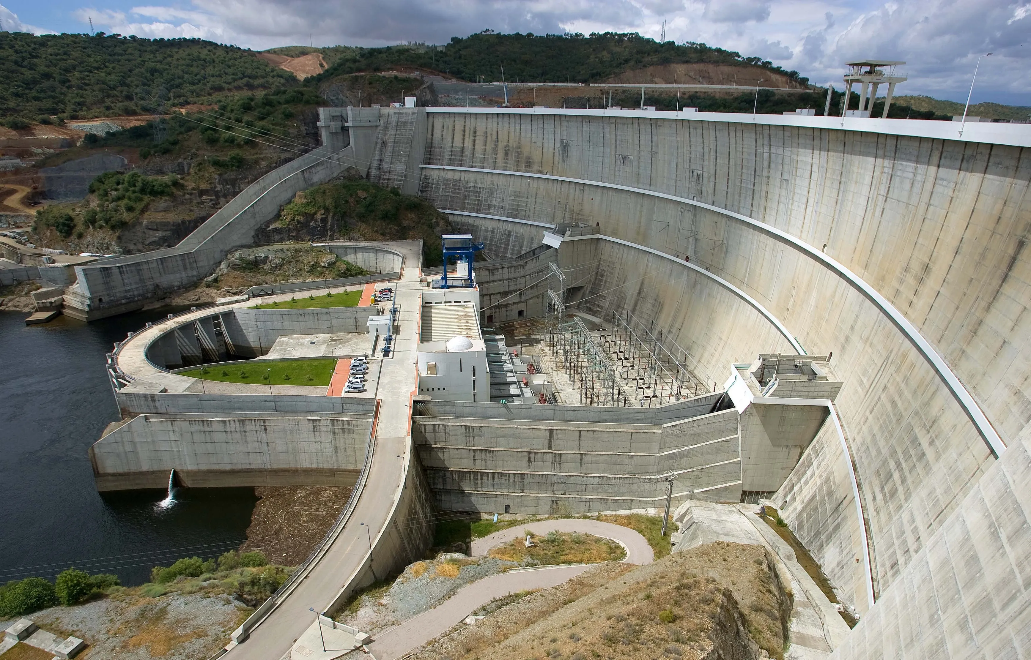 EDP’s&nbsp;Alqueva dam, near Moura in Portugal.