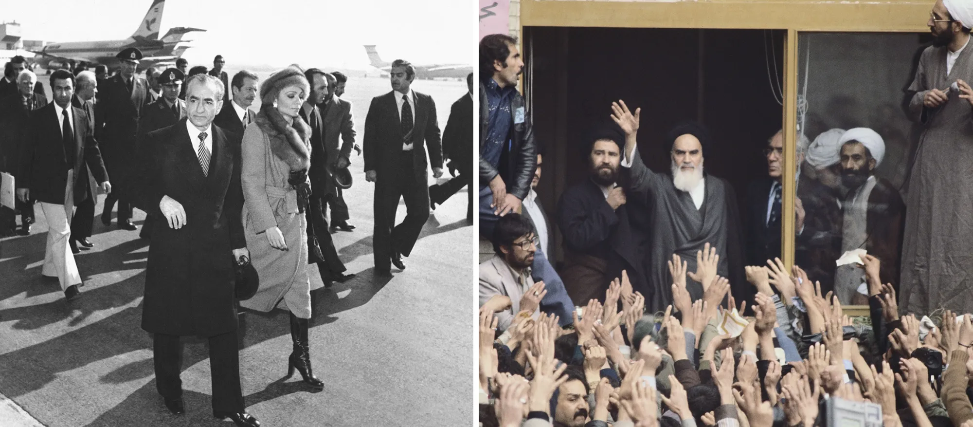 The Shah Of Iran And His Son Reza Ii In Iran In 1963