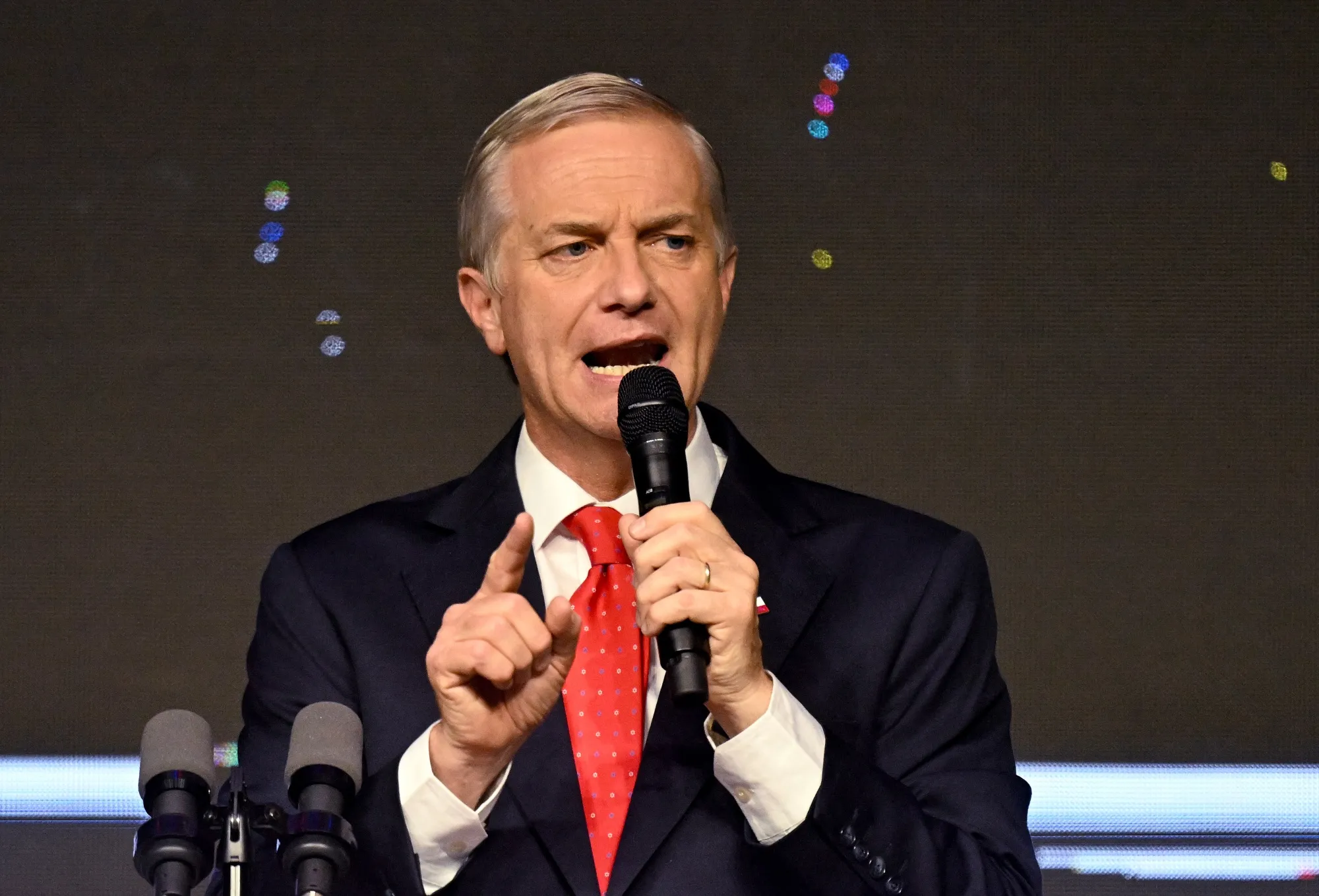 Chilean presidential frontrunner José Antonio Kast.