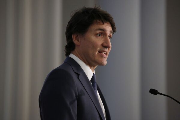 Prime Minister Justin Trudeau Speaks At The Canadian Chamber Of Commerce