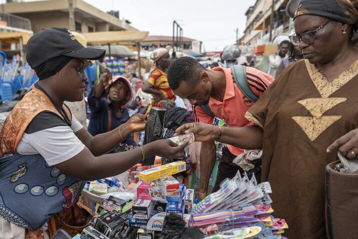 Ghana's Currency As Cedi Weakens To Historic Decline Versus Dollar