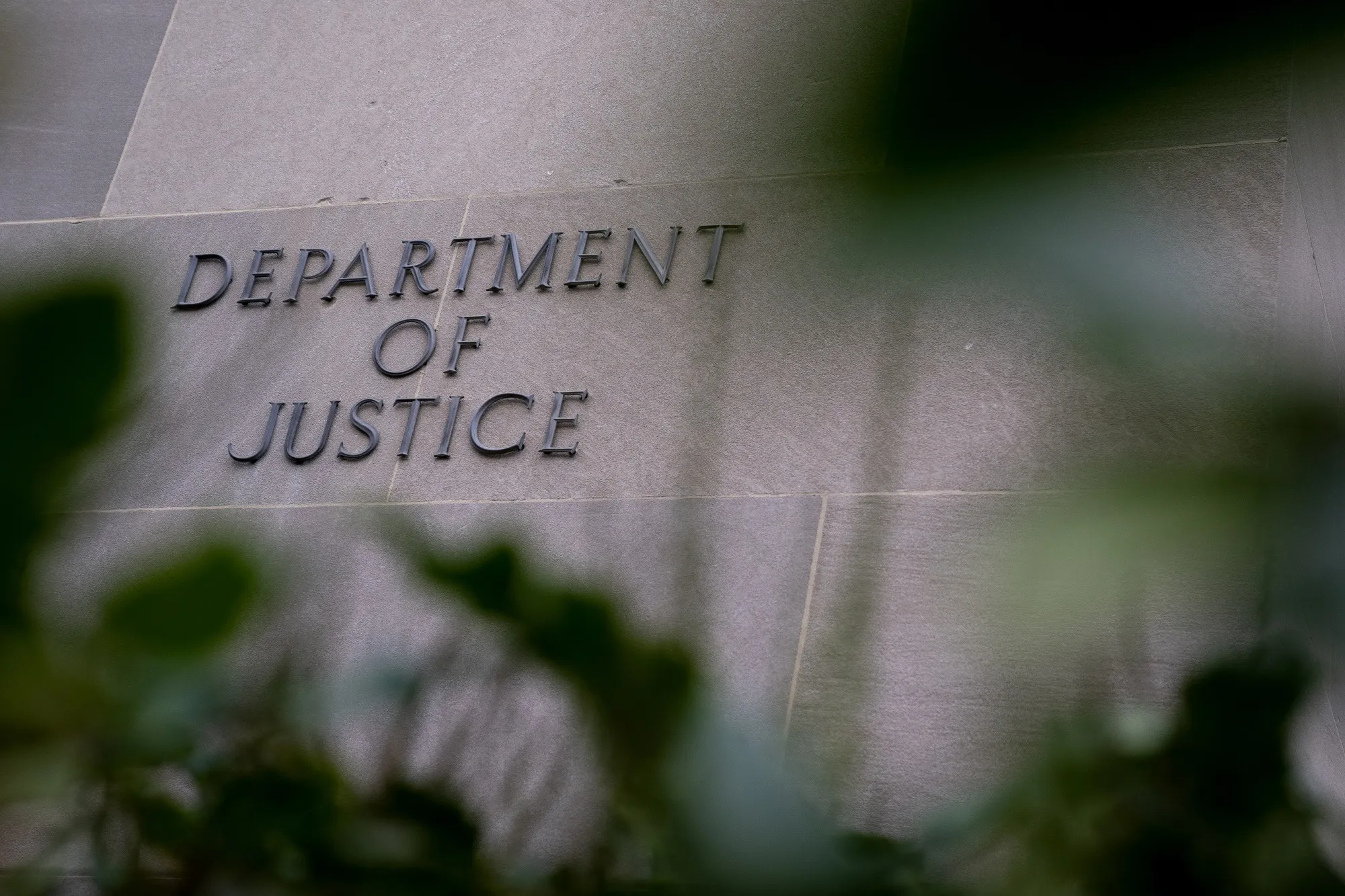 The Department of Justice building in Washington, D.C., U.S., in December 2020.