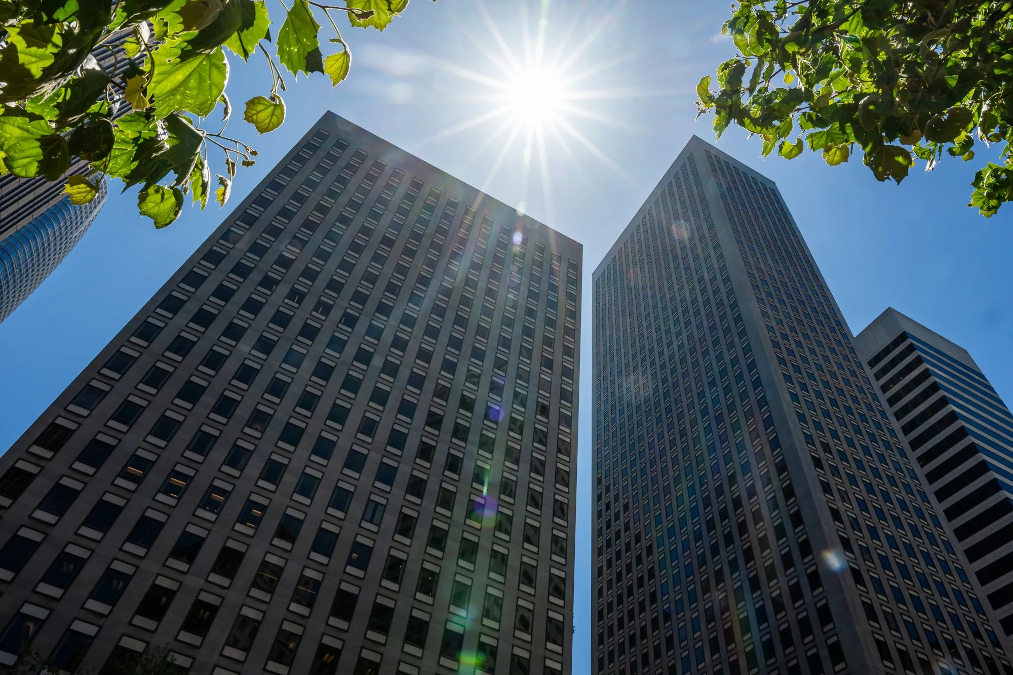 The Market Center office towers in San Francisco.