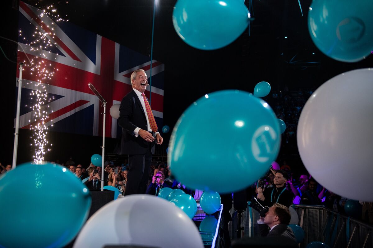 UK Plc Lines Up to Woo Nigel Farage’s Reform at Party Conference UK Plc Lines Up to Woo Nigel Farage’s Reform at Party Conference