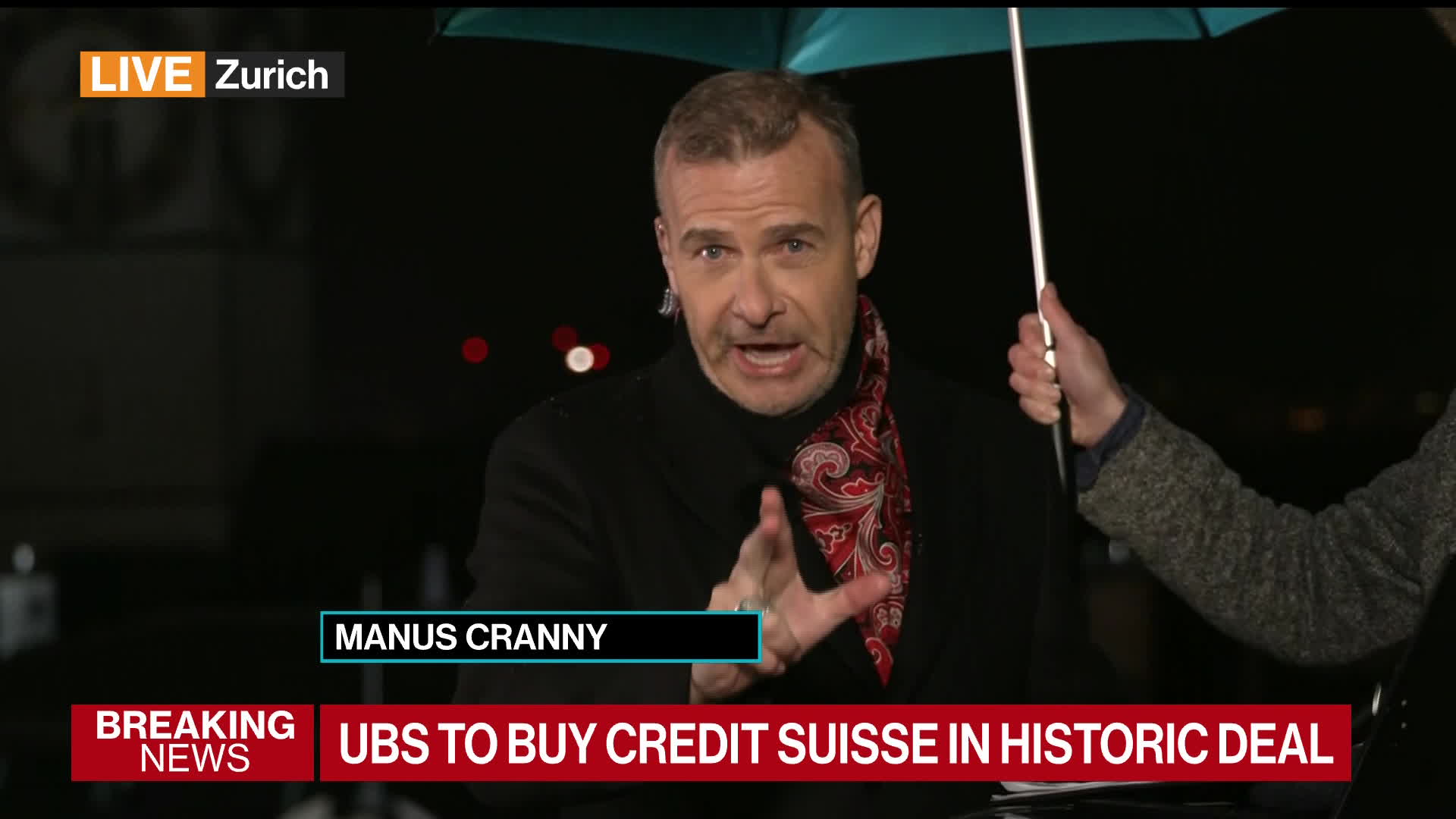 Watch Details Of The UBS Deal To Take Over Credit Suisse - Bloomberg