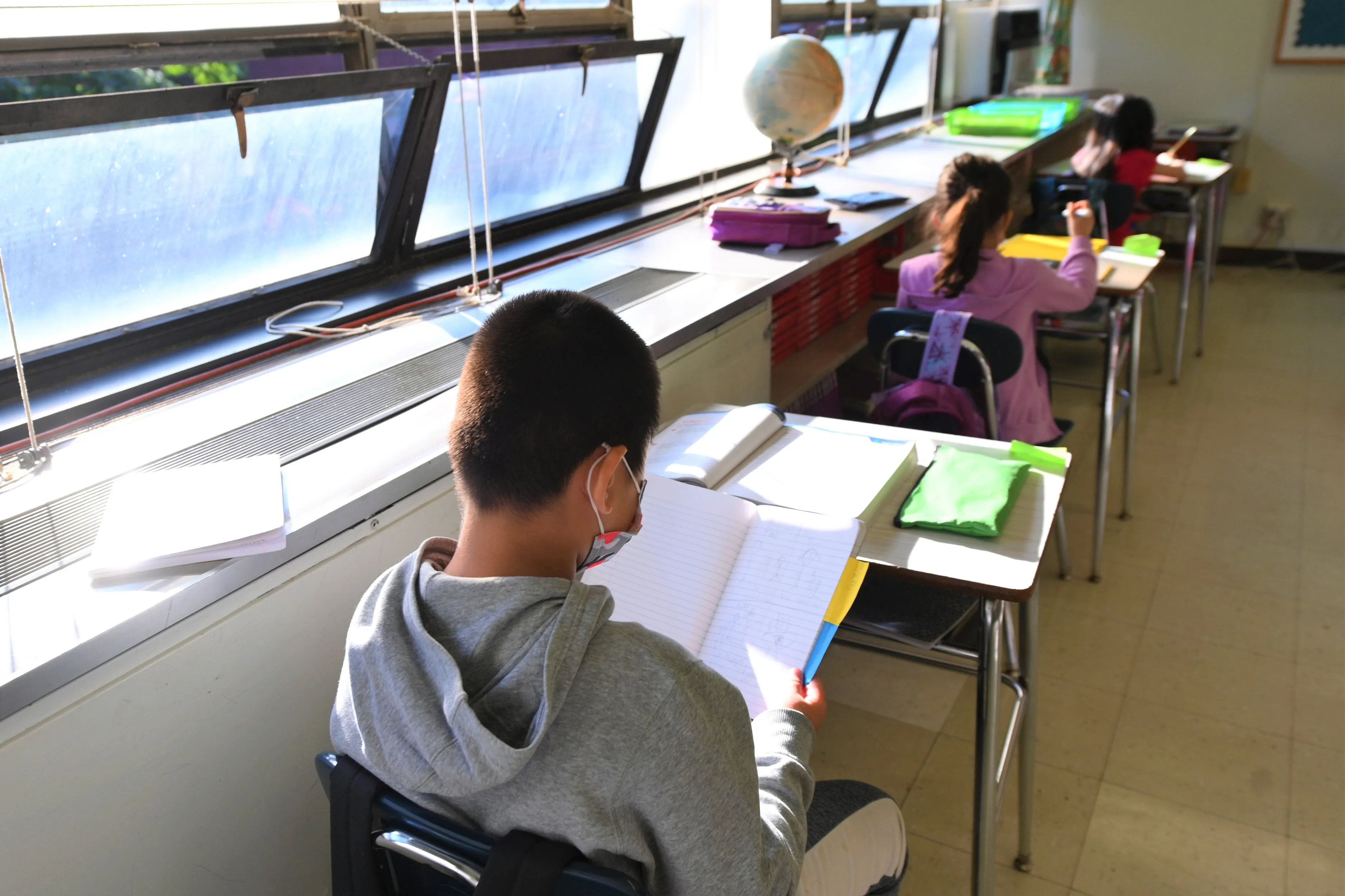 New York City School Children Return To In-Person Classes