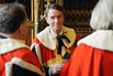 Peter Mandelson during his induction into House of Lords in 2008.