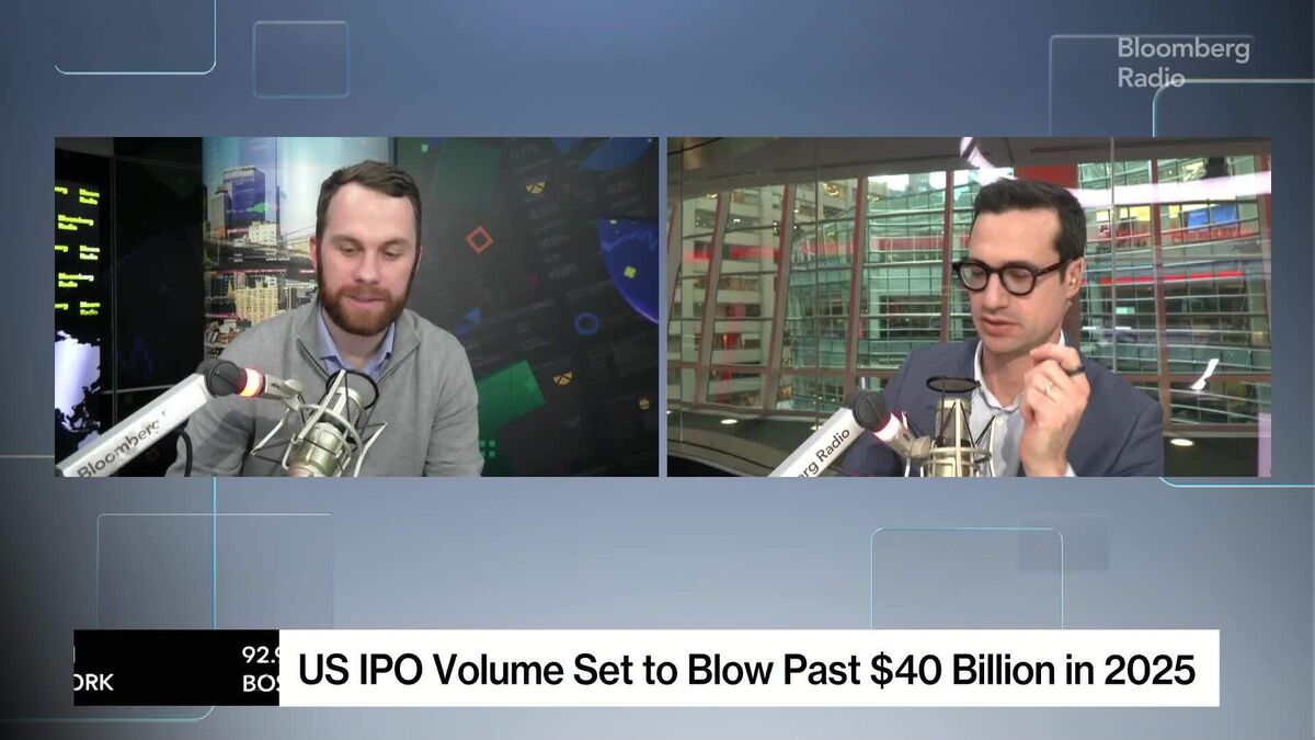 Bankers Readying US IPOs at ‘Overwhelming’ Going Into 2026