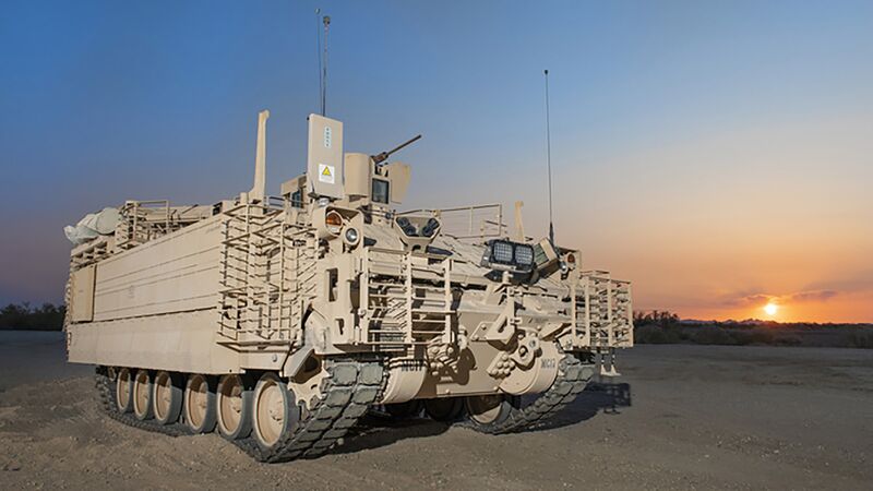 The BAE Systems Armored Multiple-Purpose Vehicle.